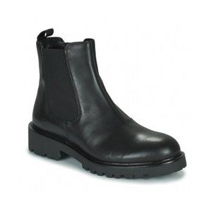 Vagabond Kenova Black Chelsea Leather Boots Size 10